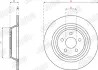 Гальмівний диск задній FORD GALAXY, S-MAX/ FORD USA EDGE Jurid/Bendix 563318JC (фото 3)