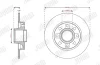 Гальмівний диск задній Citroen C3, C4 / Opel Crossland / Peugeot 208, 2008 Jurid/Bendix 563402J1 (фото 1)