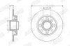 Гальмівний диск задній Citroen C3, C4 / Opel Crossland / Peugeot 208, 2008 Jurid/Bendix 563402J1 (фото 2)