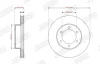 JURID TOYOTA Гальм. диск передн. SEQUOIA 4.7 (UCK35) 04-07, TUNDRA 4.7 99-06 Jurid/Bendix 563859J (фото 2)