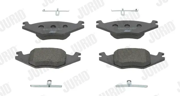 Гальмівні колодки передні VW Golf, Jetta, Polo / Seat Cordoba, Ibiza Jurid/Bendix 571315J (фото 1)