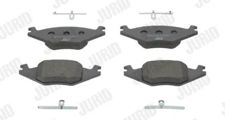 Гальмівні колодки передні VW Golf, Jetta, Polo / Seat Cordoba, Ibiza Jurid/Bendix 571315J