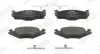 Гальмівні колодки передні VW Caddy, Golf 1-3, Jetta, Passat / Seat Cordoba, Ibiza, Inca, Toledo Jurid/Bendix 571317J (фото 1)