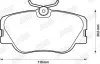 Гальмівні колодки передні Mercedes 124, 190, E-Class / Peugeot 205 / Citroen C15 Jurid/Bendix 571382J (фото 2)