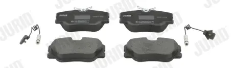 Гальмівні колодки передні Mercedes 124, 190, E-Class / Peugeot 205 / Citroen C15 Jurid/Bendix 571382J