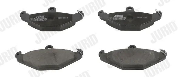 Гальмівні колодки задні Renault Laguna, Safrane / Chrysler Viper / Dodge Viper / Tesla Roadster Jurid/Bendix 571425J (фото 1)