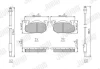 Комплект тормозных колодок Jurid/Bendix 571525J (фото 1)