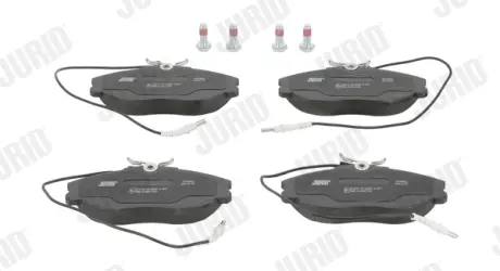 Гальмівні колодки передні Citroen ZX, Xsara / Peugeot 306, 406, 607 Jurid/Bendix 571898J