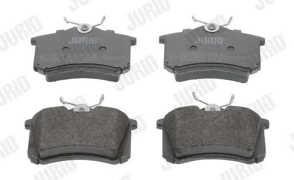 Комплект тормозных колодок, дисковый тормоз Jurid/Bendix 571906D (фото 1)