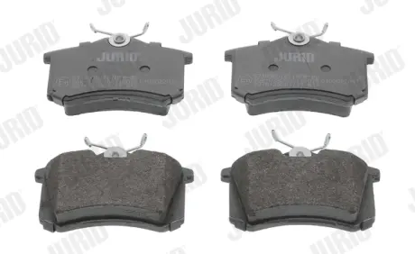 Комплект тормозных колодок, дисковый тормоз Jurid/Bendix 571906D