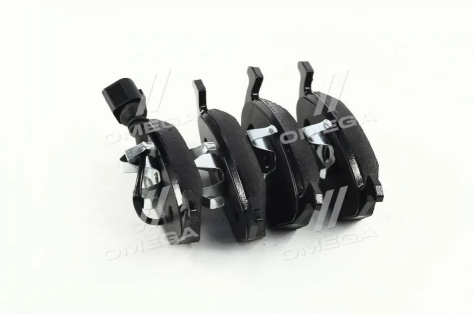 Гальмівні колодки передні Audi A2, A3 / Seat Leon, Cordoba / Skoda Fabia, Octavia / VW Caddy Golf Jurid/Bendix 571971J (фото 1)
