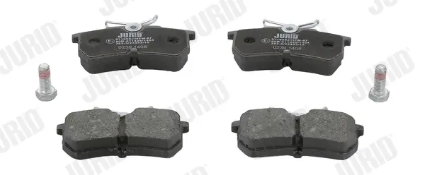 Гальмівні колодки задні Ford Fiesta V, Fiesta VI, Focus I Jurid/Bendix 571998J (фото 1)