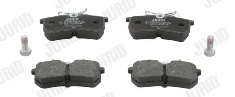 Гальмівні колодки задні Ford Fiesta V, Fiesta VI, Focus I Jurid/Bendix 571998J