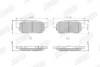 Комплект тормозных колодок Jurid/Bendix 572134J (фото 1)