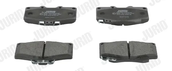 Гальмівні колодки передні Toyota 4Runner, Hi-Lux, Land Cruiser / VW Taro Jurid/Bendix 572140J (фото 1)