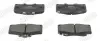 Гальмівні колодки передні Toyota 4Runner, Hi-Lux, Land Cruiser / VW Taro Jurid/Bendix 572140J (фото 1)