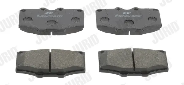 Гальмівні колодки передні Toyota 4Runner, Hi-Lux, Land Cruiser Jurid/Bendix 572178J (фото 1)