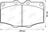 Гальмівні колодки передні Toyota 4Runner, Hi-Lux, Land Cruiser Jurid/Bendix 572178J (фото 2)