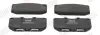 Гальмівні колодки передні SUBARU IMPREZA/ NISSAN SILVIA, FAIRLADY Z, SKYLINE Jurid/Bendix 572252J (фото 1)