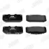 Гальмівні колодки передні SUBARU IMPREZA/ NISSAN SILVIA, FAIRLADY Z, SKYLINE Jurid/Bendix 572252J (фото 4)