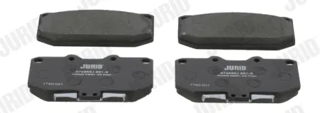 Гальмівні колодки передні SUBARU IMPREZA/ NISSAN SILVIA, FAIRLADY Z, SKYLINE Jurid/Bendix 572252J