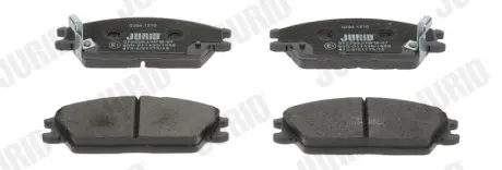 Гальмівні колодки передні Honda Accord II / Hyundai Accent II, Getz, Stellar, Pony, Excel Jurid/Bendix 572269J