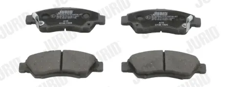 Гальмівні колодки передні Honda Capa, City, Civic V VI, CRX, Jazz Jurid/Bendix 572324J