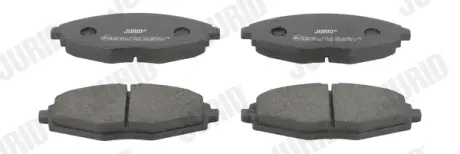 Гальмівні колодки передні Chery QQ3/ Chevrolet Matiz/ Daewoo Lanos Matiz/ ZAZ Sens Jurid/Bendix 572402J