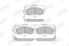 Комплект тормозных колодок Jurid/Bendix 572453J (фото 1)
