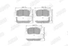 Комплект тормозных колодок Jurid/Bendix 572471J (фото 1)