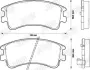 Гальмівні колодки передні Mazda 6 (2002->) Jurid/Bendix 572482J (фото 2)