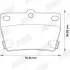 Гальмівні колодки задні Toyota RAV-4 II Jurid/Bendix 572488J (фото 2)