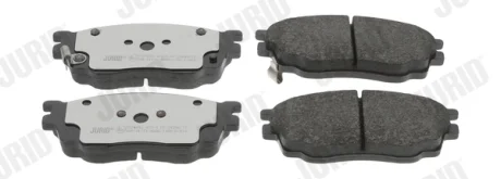 JURID - Гальмівні колодки до дисків Jurid/Bendix 572489J