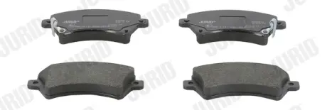 Гальмівні колодки передні Toyota Corolla (2001->) Jurid/Bendix 572491J