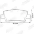 Гальмівні колодки задні Toyota Corolla (2001->) Jurid/Bendix 572492J (фото 2)