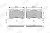 Гальмівні колодки передні Honda/ Mitsubishi/ Opel/ Renault / Saab/ Subaru/ Tesla/ Volvo Jurid/Bendix 572508J (фото 1)