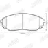Гальмівні колодки пер. Kia Sorento 02- (sumitomo) Jurid/Bendix 572511J (фото 1)