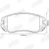 Гальмівні колодки передні KIA Sportage, Soul, Optima / Hyundai Tucson, Sonata, Elantra Jurid/Bendix 572514J (фото 2)