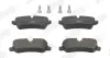 Гальмівні колодки задні Land Rover Discovery, Range Rover Jurid/Bendix 572522J (фото 1)