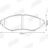Гальмівні колодки пер. Chevrolet Aveo 06- (akebono) Jurid/Bendix 572539J (фото 2)