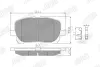 Гальмівні колодки передні Toyota Avensis Verso, Matrix Jurid/Bendix 572546J (фото 1)