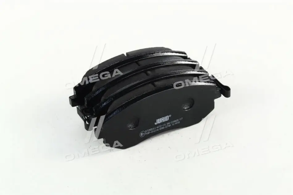 Гальмівні колодки передні Subaru Forester, Impreza, Legacy Jurid/Bendix 572550J (фото 1)