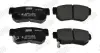 Гальмівні колодки задні Hyundai Santa Fe, Sonata, Elantra, Getz, Tucson / KIA Sportage, Magentis Jurid/Bendix 572557J (фото 2)