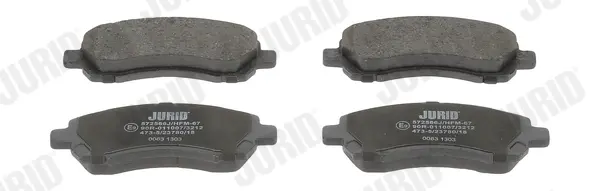 Гальмівні колодки передні Subaru Forester, Impreza, Legacy Jurid/Bendix 572566J (фото 1)
