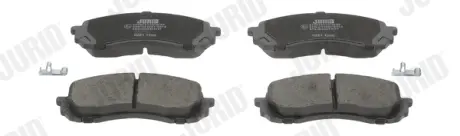 Гальмівні колодки передні Subaru Impreza (2001->) Jurid/Bendix 572571J