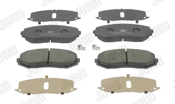 Гальмівні колодки передні Suzuki Grand Vitara I, II Jurid/Bendix 572584J (фото 1)