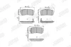 Комплект тормозных колодок Jurid/Bendix 572596J (фото 1)