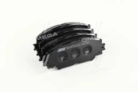 Гальмівні колодки передні Lexus HS / Subaru Trezia / Toyota Auris, Corolla, RAV-4, Yaris, Verso, Urb Jurid/Bendix 572598J