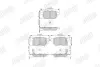 Гальмівні колодки зад. Toyota Corolla/Yaris 05- (Akebono) Jurid/Bendix 572632J (фото 1)