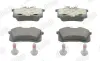 Гальмівні колодки задні Renault Clio, Espace, Fluence, Megane, Scenic Jurid/Bendix 573005J (фото 1)